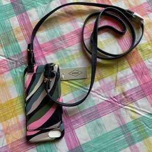 Fossil IPhone 6/7/8 Phone Case with Strap